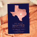 Search for texas map invitations Heart