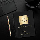 Search for logo business notebooks Black