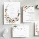 Search for tropical greenery wedding invitations Trendy