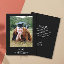 Search for graduation thank you cards High school or college