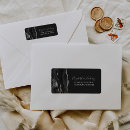 Search for silver and black return address labels Elegant