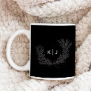 Search for couple initials mugs Black
