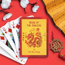 Search for chinese new year playing cards Good luck