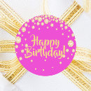 Search for hot pink and gold stickers Elegant