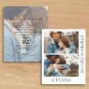 Search for 3 photo wedding invitations Trendy