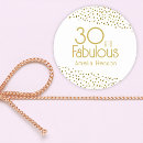 Search for 30 and fabulous stickers Thirty