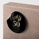 Search for 50th year stickers Elegant