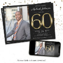 Search for classy birthday invitations Black and gold