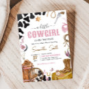 Search for western baby shower invitations Wild west