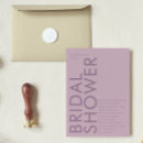 Search for mauve bridal shower invitations Lilac