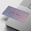 Search for holographic foil business cards Aesthetician