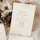Search for timeless wedding invitations Gold