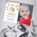 Search for sun and moon birthday invitations Astronaut