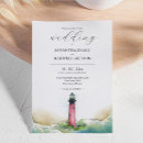 Search for lighthouse nautical wedding invitations Elegant