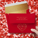 Search for valentines envelopes Red