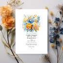 Search for pale orange invitations Floral