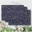 Search for blue christmas star wrapping paper Winter holiday