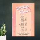 Search for service menu posters Modern