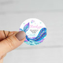 Search for mermaid girl stickers For kids