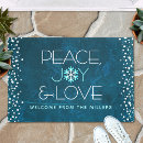 Search for teal christmas doormats Typography