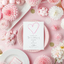 Search for love hearts wedding invitations Simple
