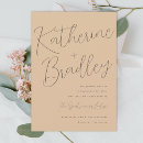 Search for fun wedding invitations Handwritten