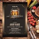 Search for beer and bbq birthday invitations Rustic