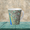 Search for peacock blue mugs Feathers