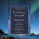 Search for outer space wedding invitations Night sky