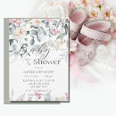 Search for watercolor greenery baby shower invitations Pink