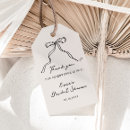 Search for ribbon gift tags Bridal shower