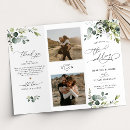 Search for photo wedding programs Order of service