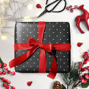 Search for black white polka dot wrapping paper Pattern