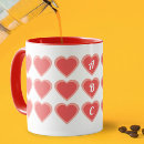 Search for double heart mugs Sweet