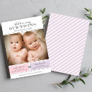 Search for sister birth announcement cards Modern