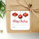 Search for gold ornament stickers Red and gold