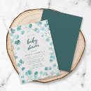 Search for marble baby shower invitations Botanical
