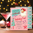 Search for retro cocktail christmas invitations Vintage