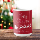Search for red reindeer mugs Modern