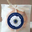 Search for blue anemone stickers White