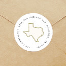 Search for state texas return address labels Modern