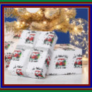Search for santa claus golfing wrapping paper Merry christmas