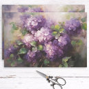 Search for vintage floral tissue paper Lilac