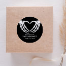Search for elegant skeleton stickers Black and white
