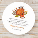 Search for thanksgiving rustic stickers Pumpkin
