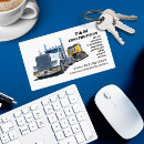 Search for trucker business cards Construction