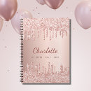 Search for rose gold notebooks Unique
