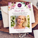 Search for 60th birthday thank you cards 70th