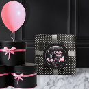 Search for pink black sweet 16 stickers 16th birthday party