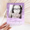 Search for purple 13th birthday invitations Lavender